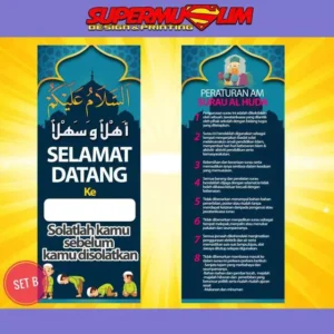 set keceriaan surau / mushola sekolah murah cantik dan menarik