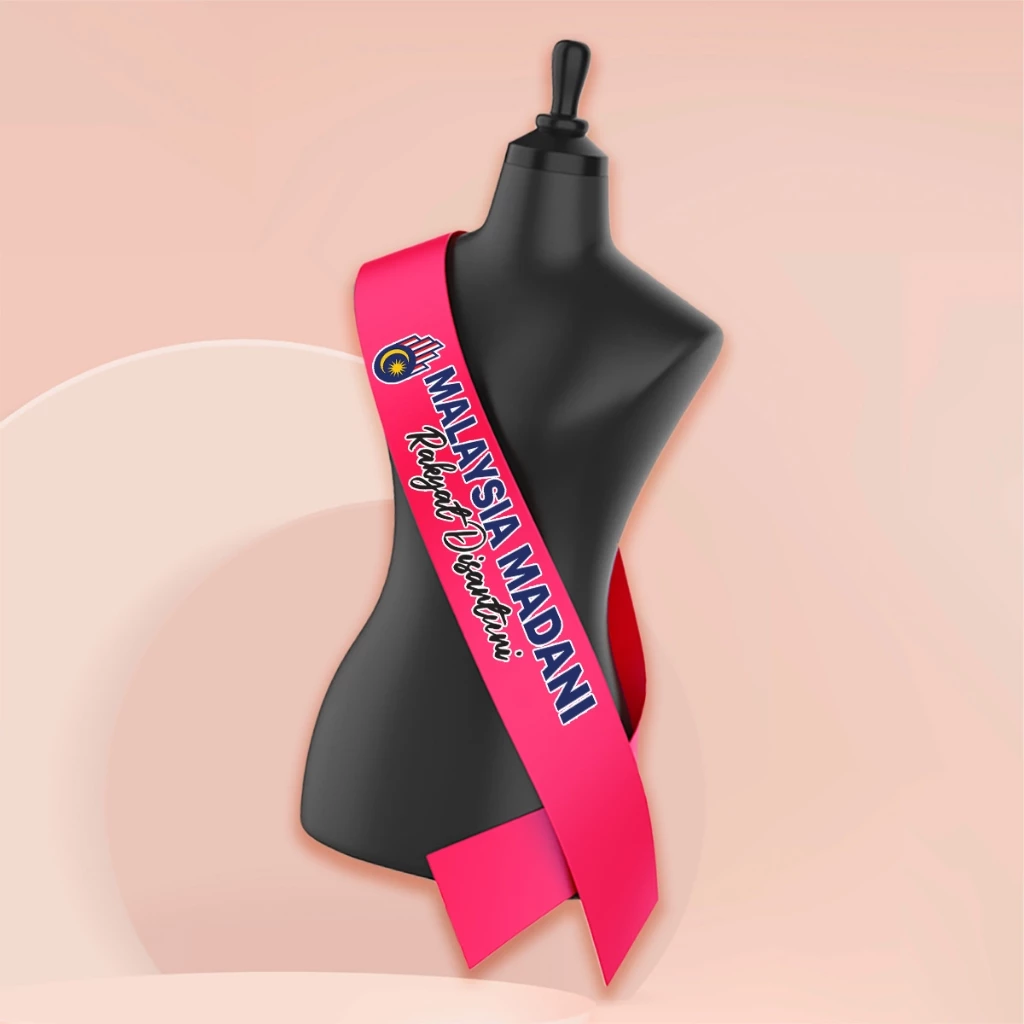 M02 SELEMPANG Hari Merdeka untuk Peragaan Hari Kebangsaan Malaysia FREE PIN Rekaan Menarik Warna Putih/ Biru/ Merah - Image 8
