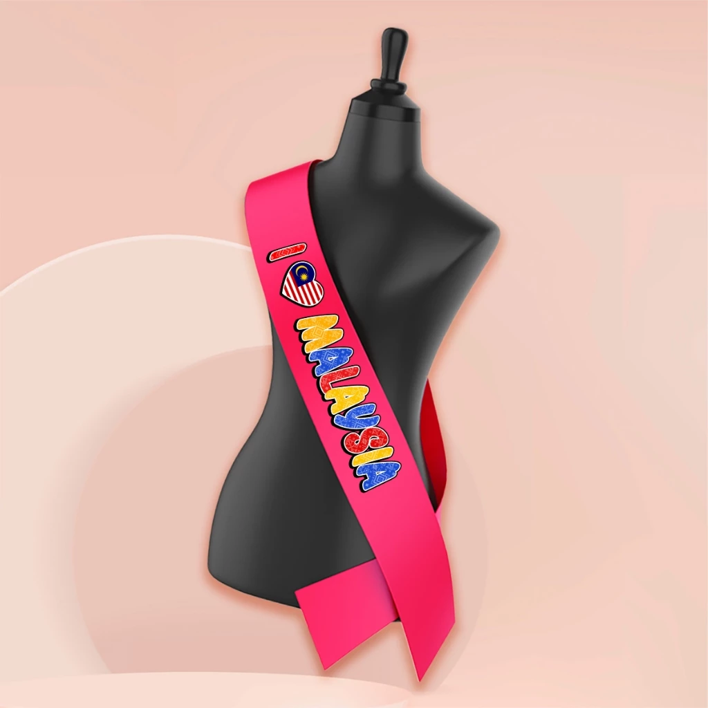 M06 SELEMPANG Hari Merdeka untuk Peragaan Hari Kebangsaan Malaysia FREE PIN Rekaan Menarik Warna Putih/ Biru/ Merah - Image 5