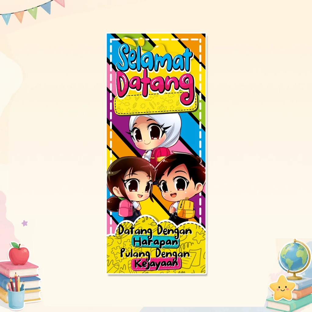 set keceriaan sekolah carta & bunting kelas sk001 free custom nama kelas set keceriaan sekolah carta & bunting kelas sk001 free custom nama kelas