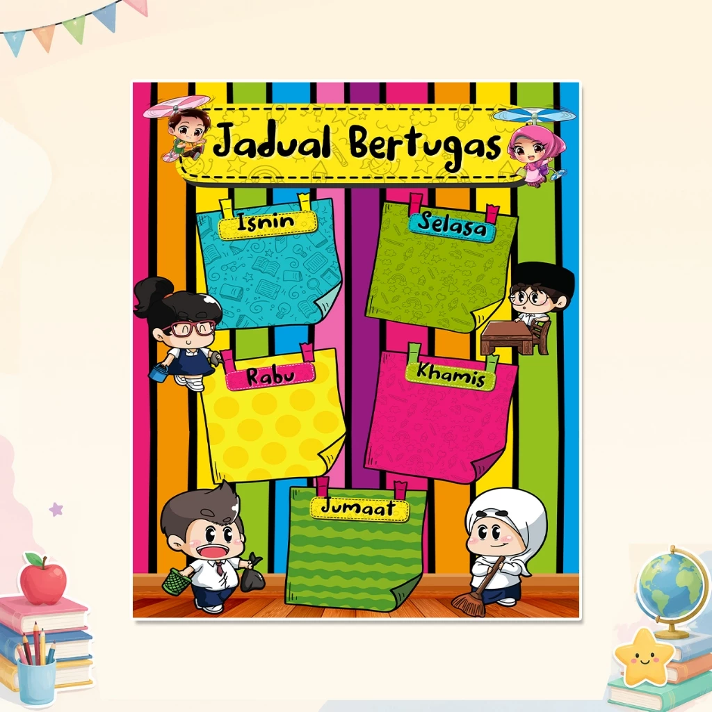 set keceriaan sekolah carta & bunting kelas sk001 free custom nama kelas set keceriaan sekolah carta & bunting kelas sk001 free custom nama kelas